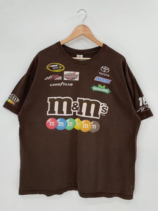 Vintage M&M’S Size XXL Vintage Racing T-shirt / K2956