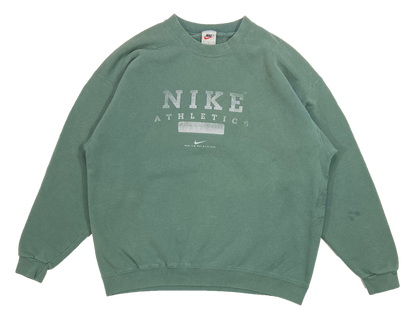 90's Nike Athletics Center Logo Made in USA Vintage Sweat-Shirt / 4257