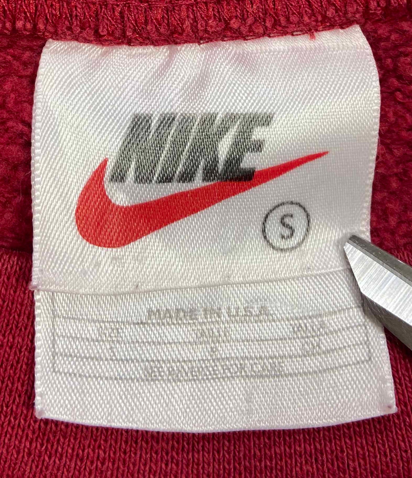 90's Nike Center Logo Made in USA Vintage Sweat-Shirt / 4258