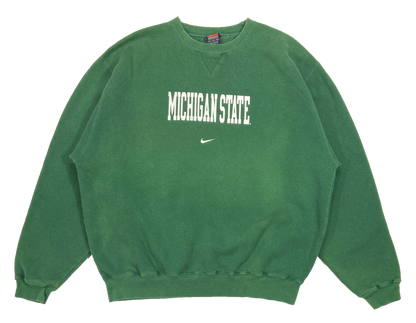 90’s Nike x Michigan State Vintage Sweat-Shirt / 4260