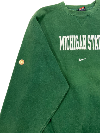 90’s Nike x Michigan State Vintage Sweat-Shirt / 4260