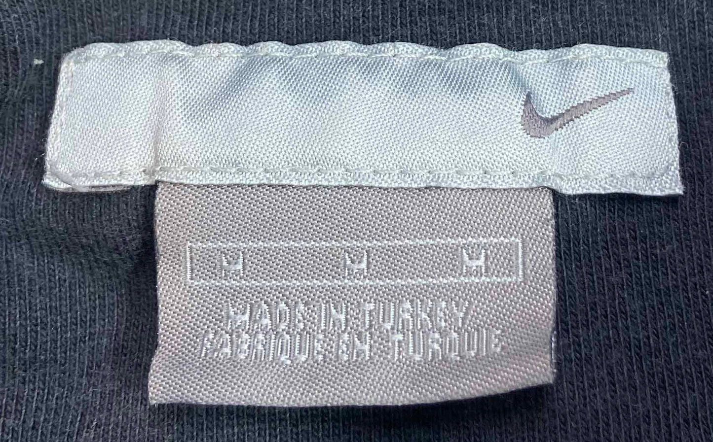 00' Nike Center Logo Vintage Hoodie Sweat-Shirt / 4261