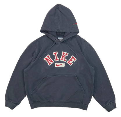 00' Nike Center Logo Vintage Hoodie Sweat-Shirt / 4261