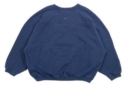 90's Nike Center Logo Vintage Ladies Shirt Length Sweat-Shirt / 4282