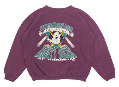 90's' Disney Anaheim Mighty Ducks NHL Vintage Sweat-Shirt / 4294