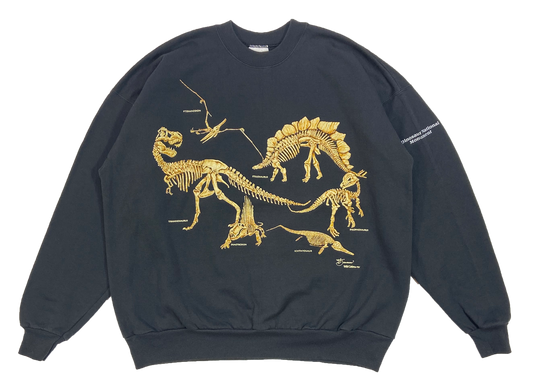 1995' Dinosaur Fossils Vintage Sweat-Shirt / 4297