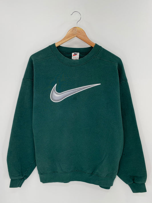 90’s NIKE BIG LOGO Made in USA Size L Vintage Sweat-shirt /9120
