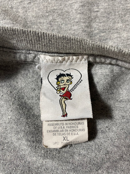 2001 BETTY BOOP Size XL Vintage T-Shirts / K4043