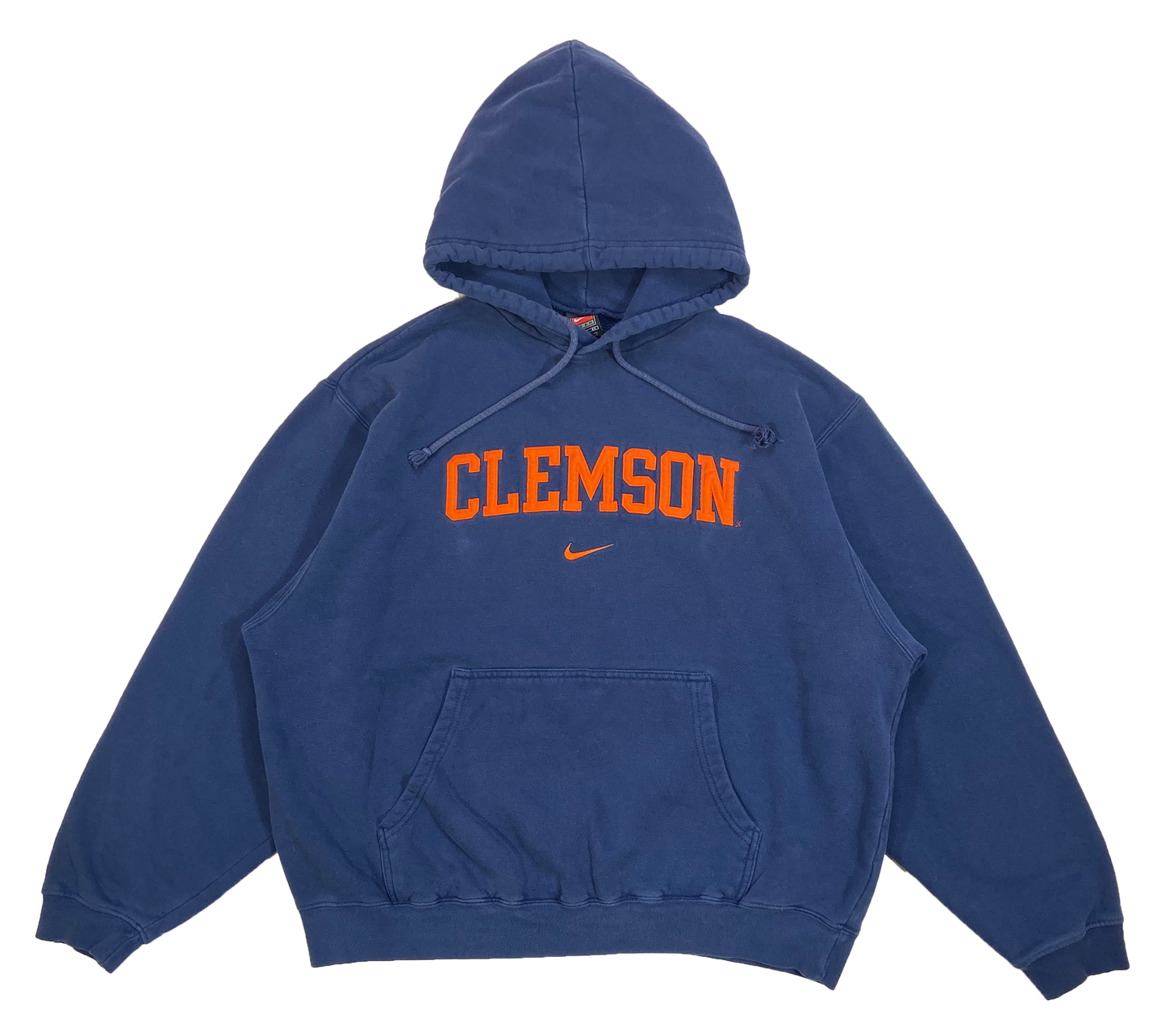 90's Nike x Clemson Vintage Hoodie Sweat-Shirt / 4305