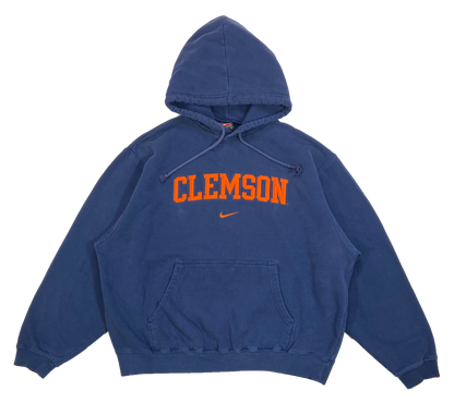90's Nike x Clemson Vintage Hoodie Sweat-Shirt / 4305