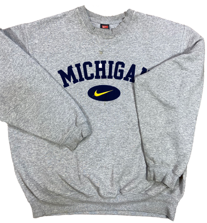90's Nike x Michigan Vintage Sweat-Shirt / 4308