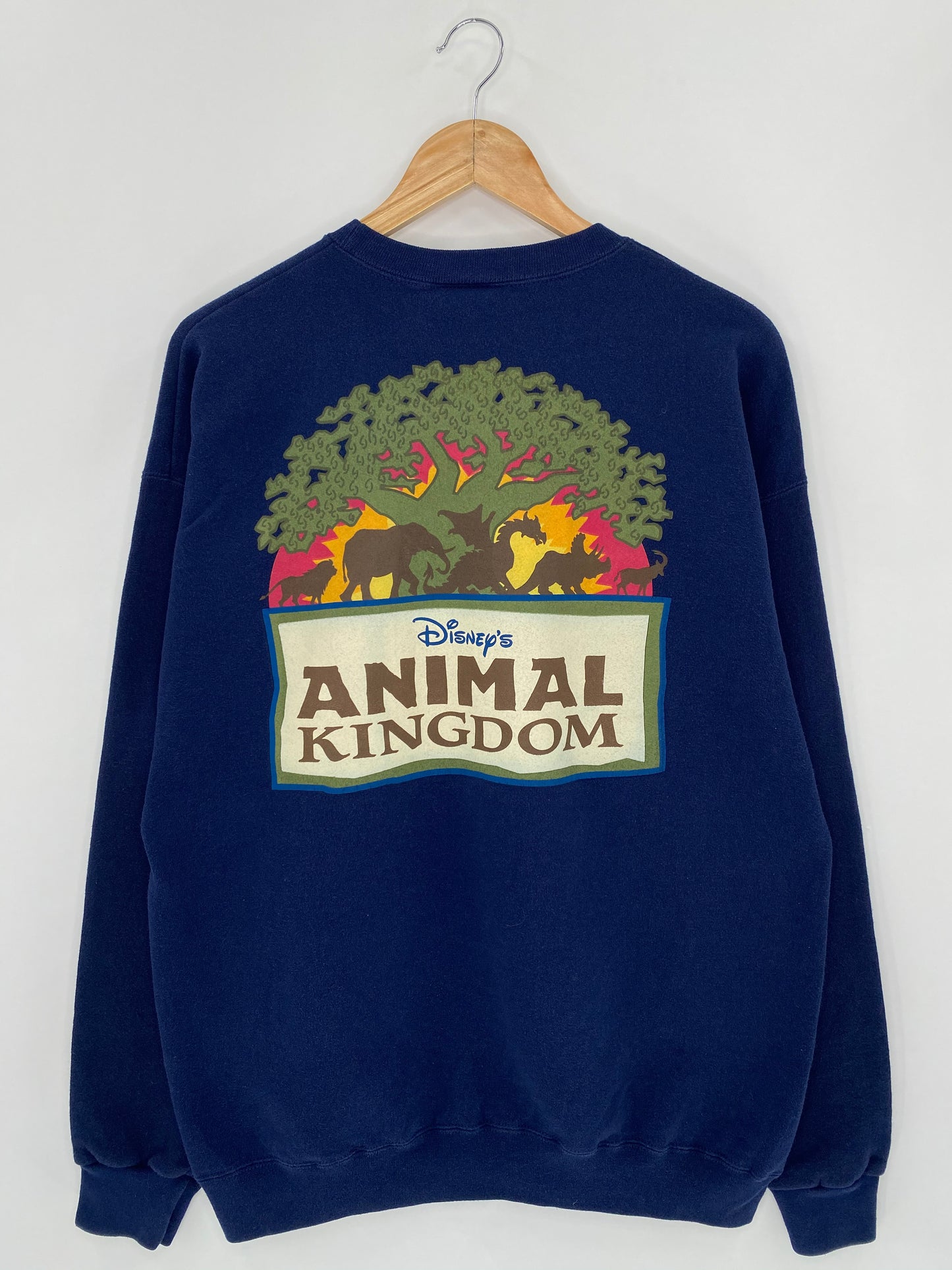 90’s Disney Animal Kingdom Made in USA Size XL Vintage Sweat-Shirt / 5639