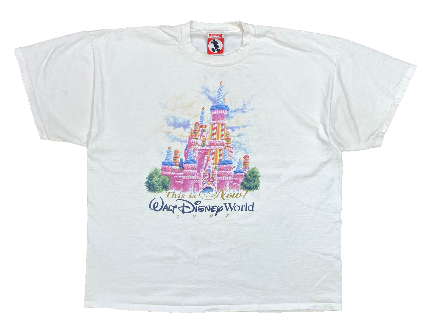 1997' Walt Disney World 25th Vintage T-Shirts / 4335