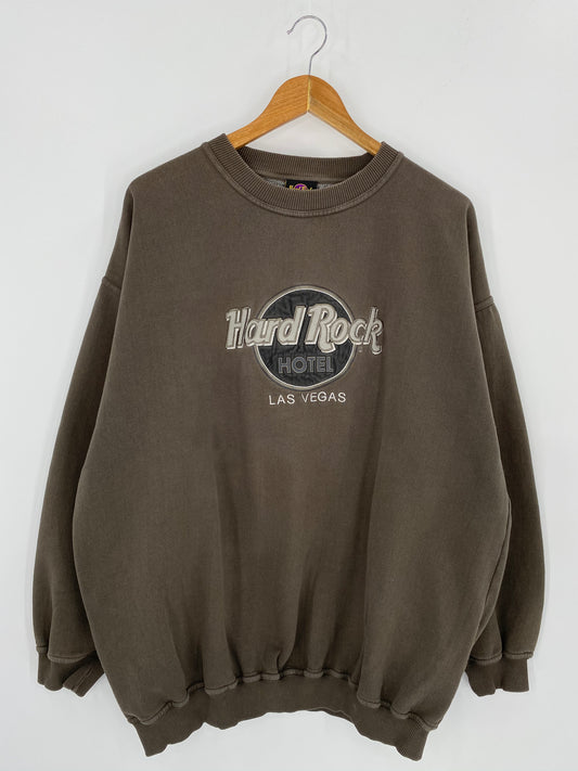 90's Hard Rock Cafe Made in USA Size XL Vintage Sweat-Shirt / 7958