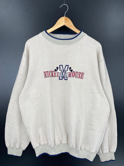 90’s DISNEY MICKEY Size XL Vintage Sweat-shirt / K3193