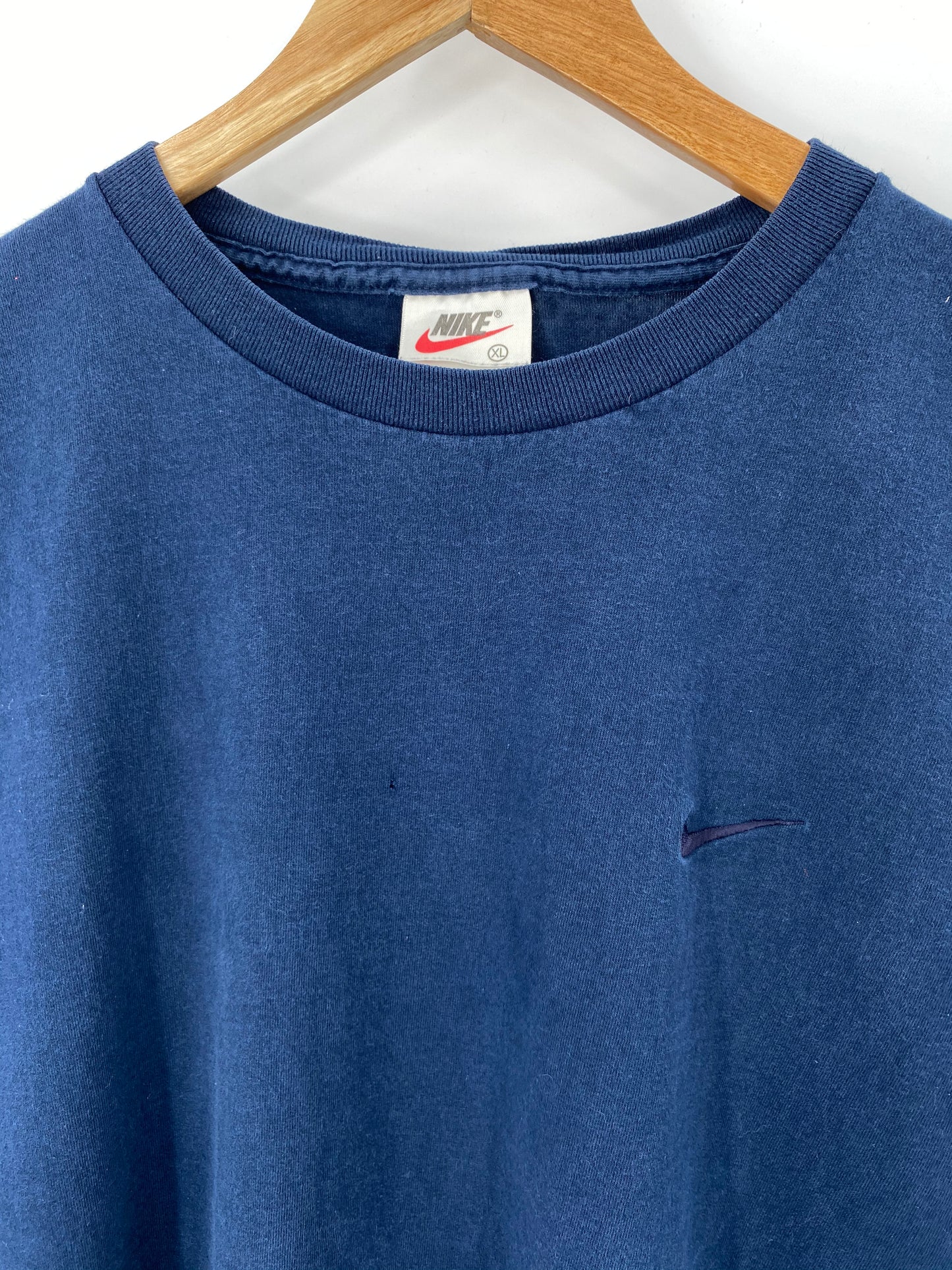 90's NIKE Mini Swoosh Size XL Vintage T-shirt / 7737