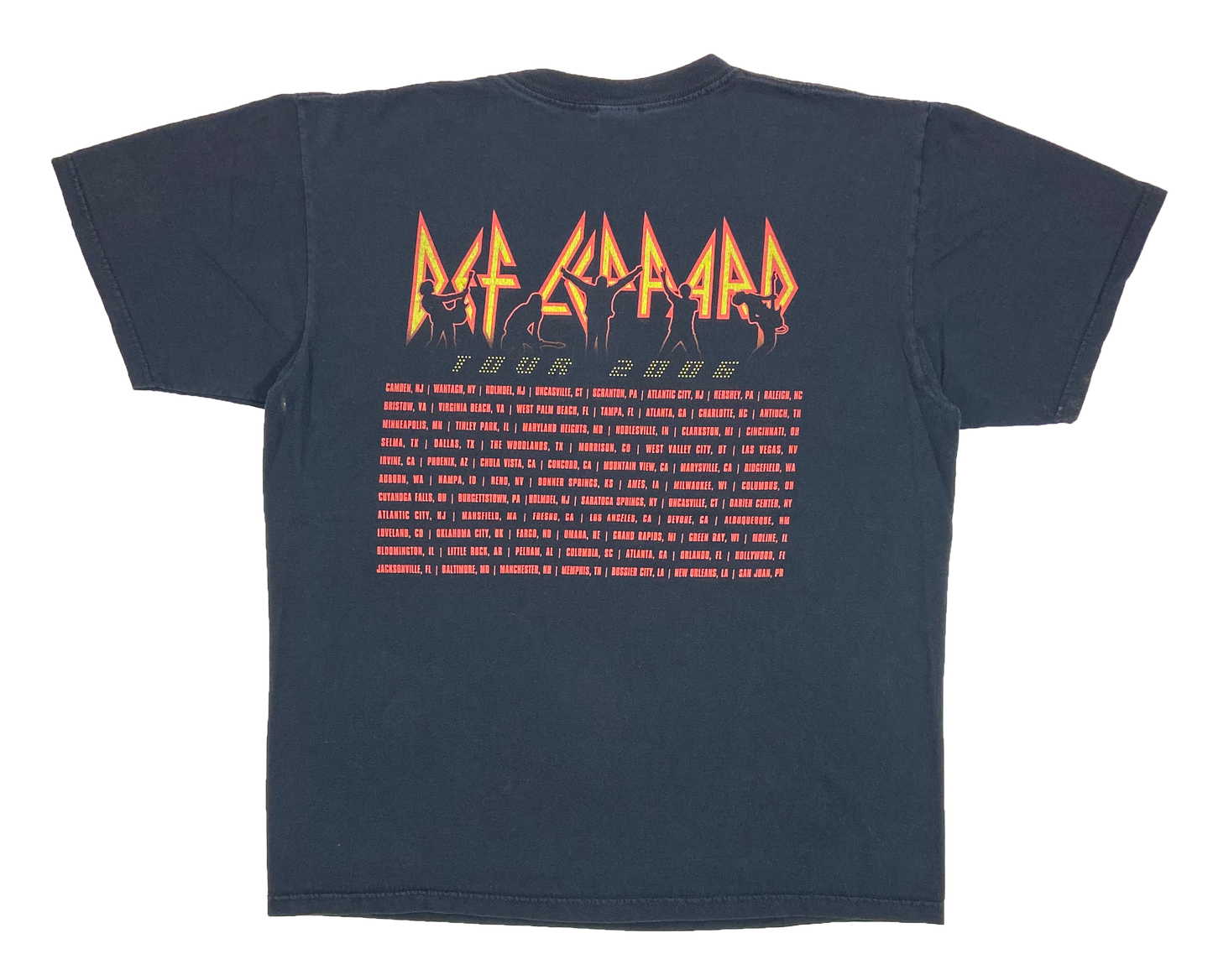 2006' Def Leppard Vintage Tour T-Shirt / 4370