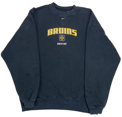 90's Nike x Boston Bruins NHL Vintage Sweat-Shirt / 4378