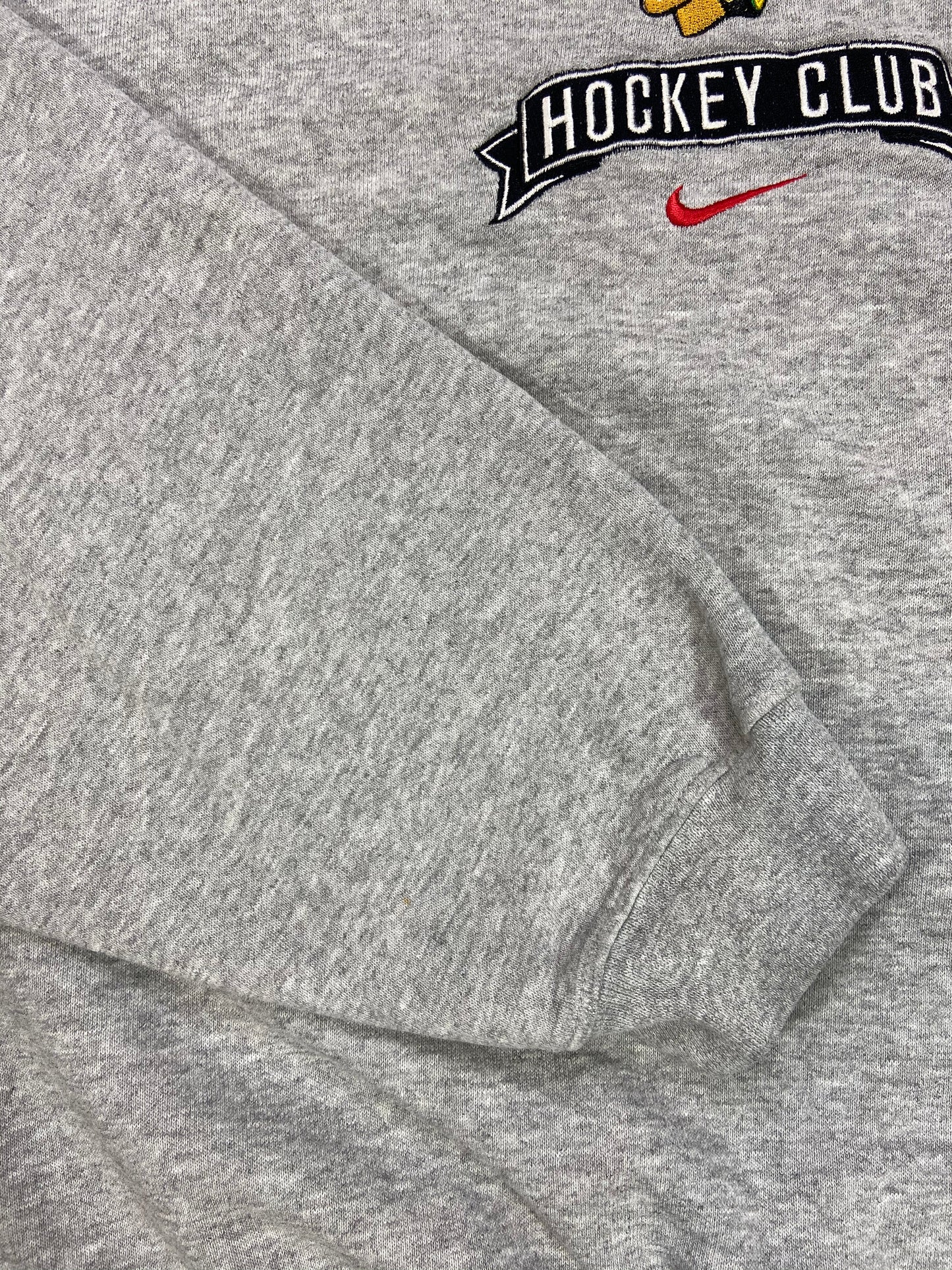 90's Nike x Chicago Blackhawks Hockey Club NHL Sweat-Shirt / 4381