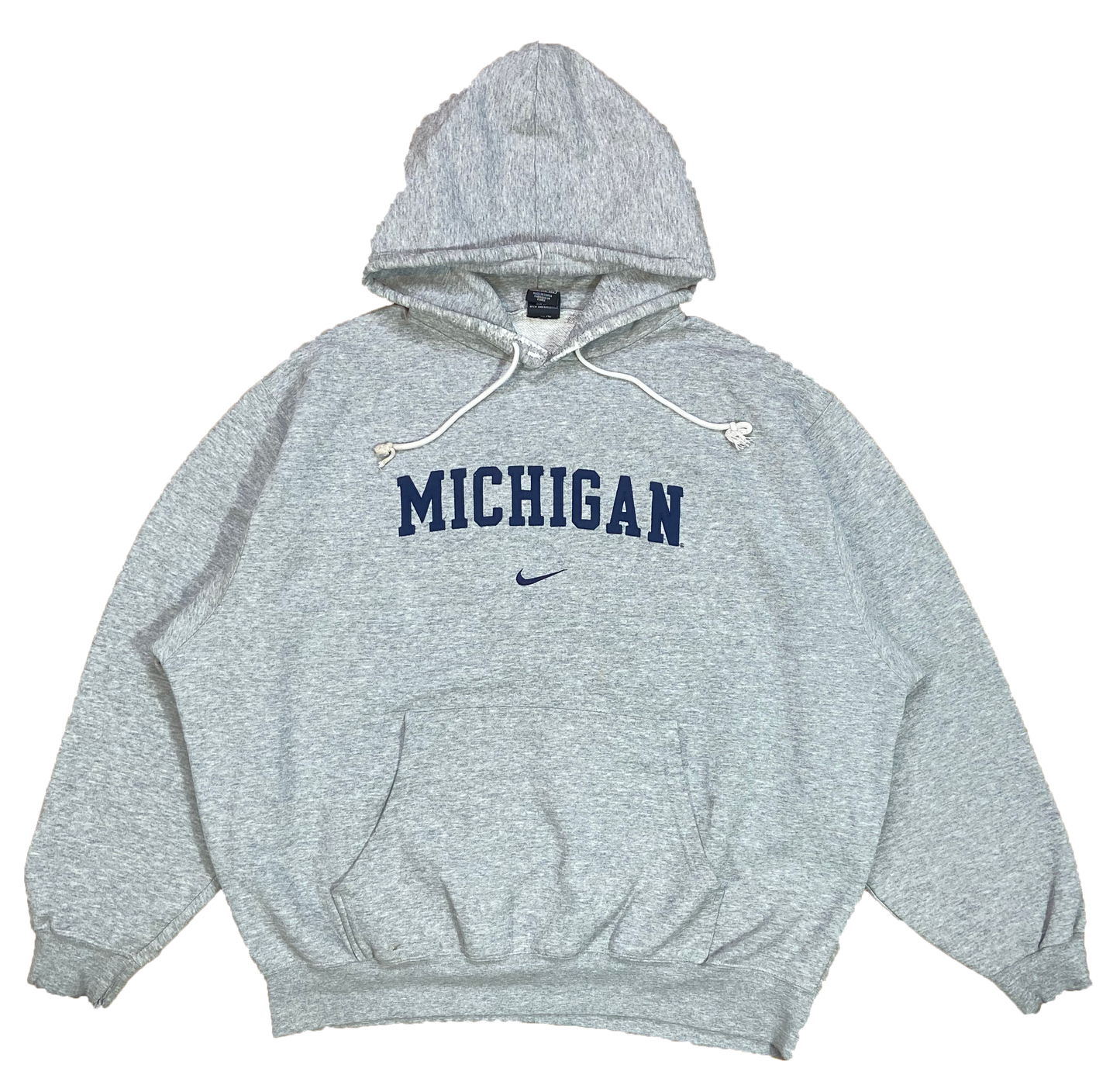 90's Nike x Michigan Vintage Hoodie Sweat-Shirt / 4383