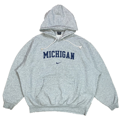 90's Nike x Michigan Vintage Hoodie Sweat-Shirt / 4383