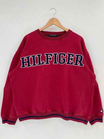 90's TOMMY HILFIGER Size L Vintage Sweat-Shirt  / K3224