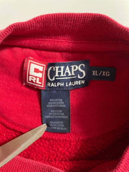 Vintage CHAPS RALPH LAUREN Size XL Sweat-Shirt / E5977S
