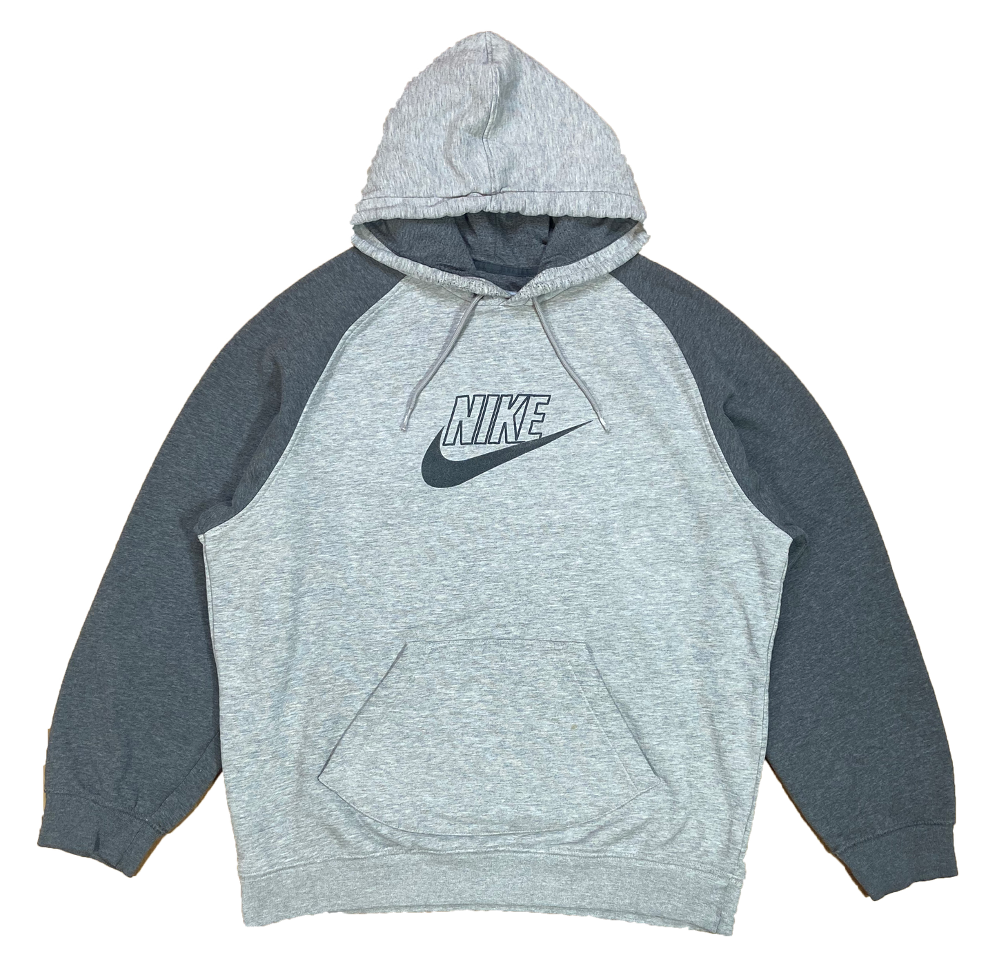 00' Nike Center Logo Vintage Hoodie Sweat-Shirt / 4402