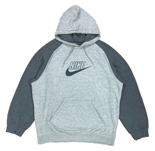 00' Nike Center Logo Vintage Hoodie Sweat-Shirt / 4402
