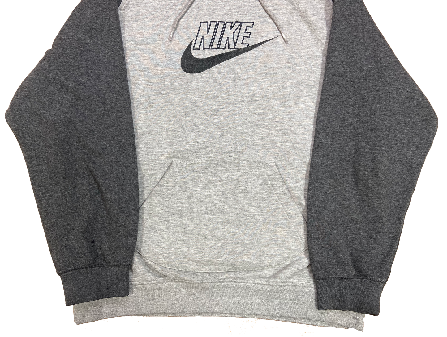 00' Nike Center Logo Vintage Hoodie Sweat-Shirt / 4402