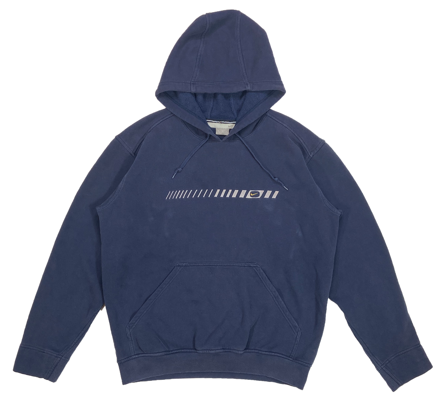 00' Nike Center Logo Vintage Hoodie Sweat-Shirt / 4407
