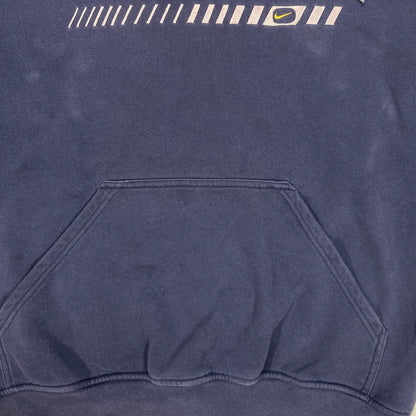 00' Nike Center Logo Vintage Hoodie Sweat-Shirt / 4407