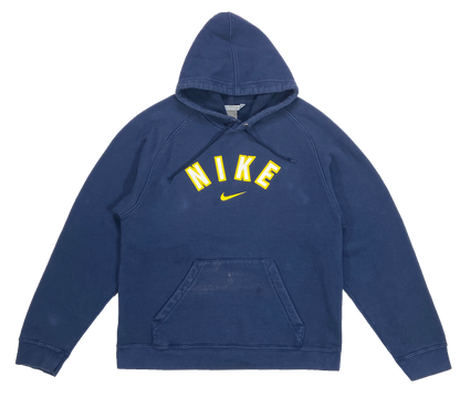 00' Nike Center Logo Vintage Slim Fit Hoodie Sweat-Shirt / 4408