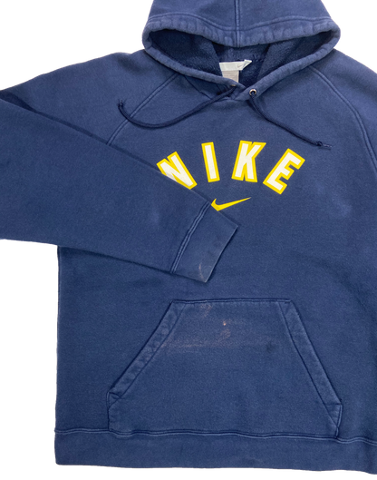 00' Nike Center Logo Vintage Slim Fit Hoodie Sweat-Shirt / 4408