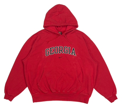 90's Nike Georgia Vintage Hoodie Sweat-Shirt / 4409