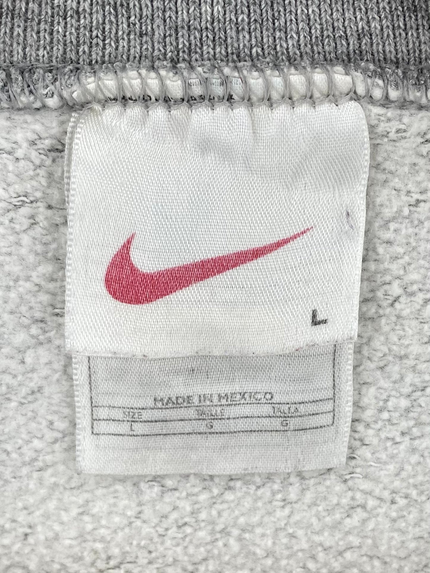 90’s NIKE Mini Swoosh Size L Vintage Sweat-shirt / 7733
