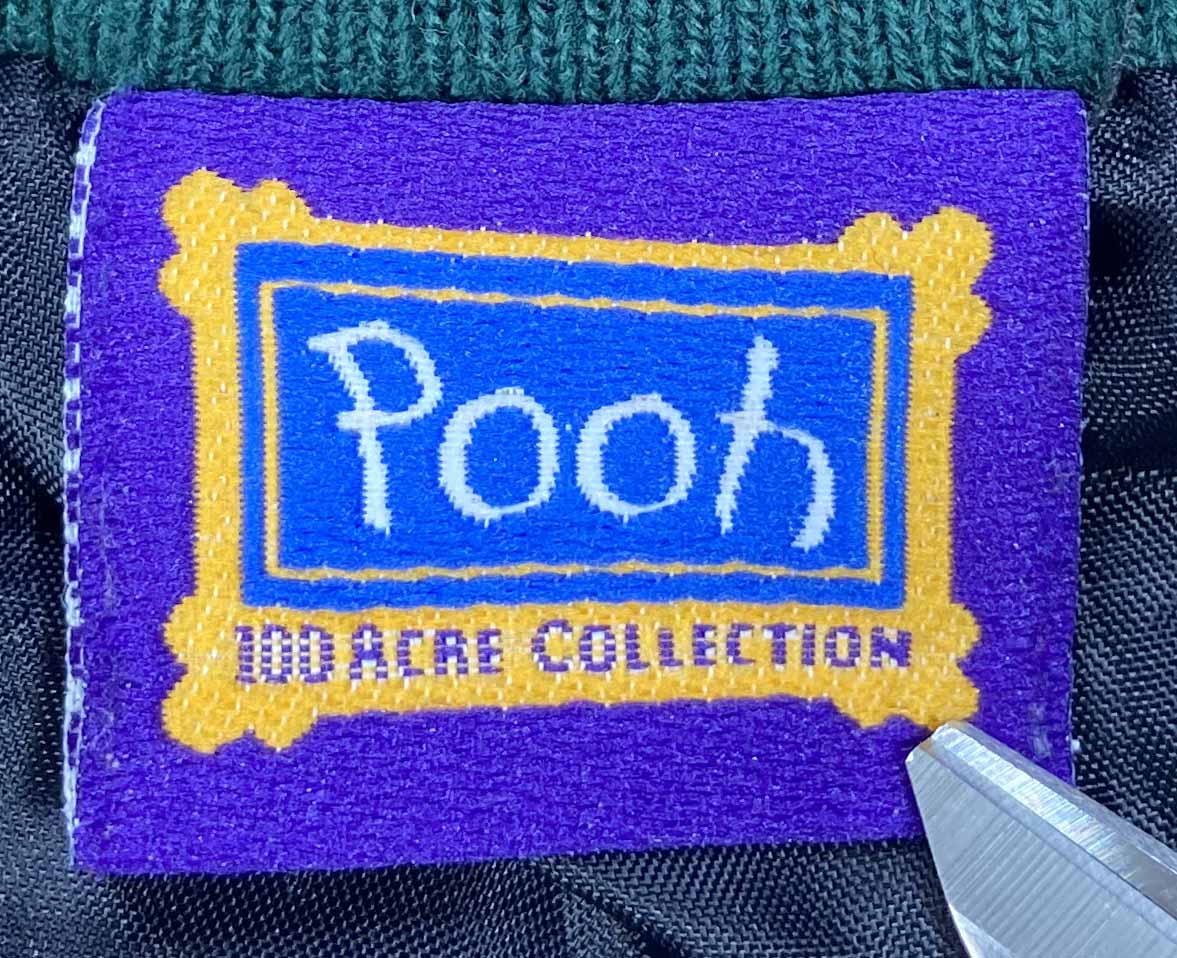 90's Winnie the Pooh Made in USA Disney Vintage Sweat-Jacket / 4424