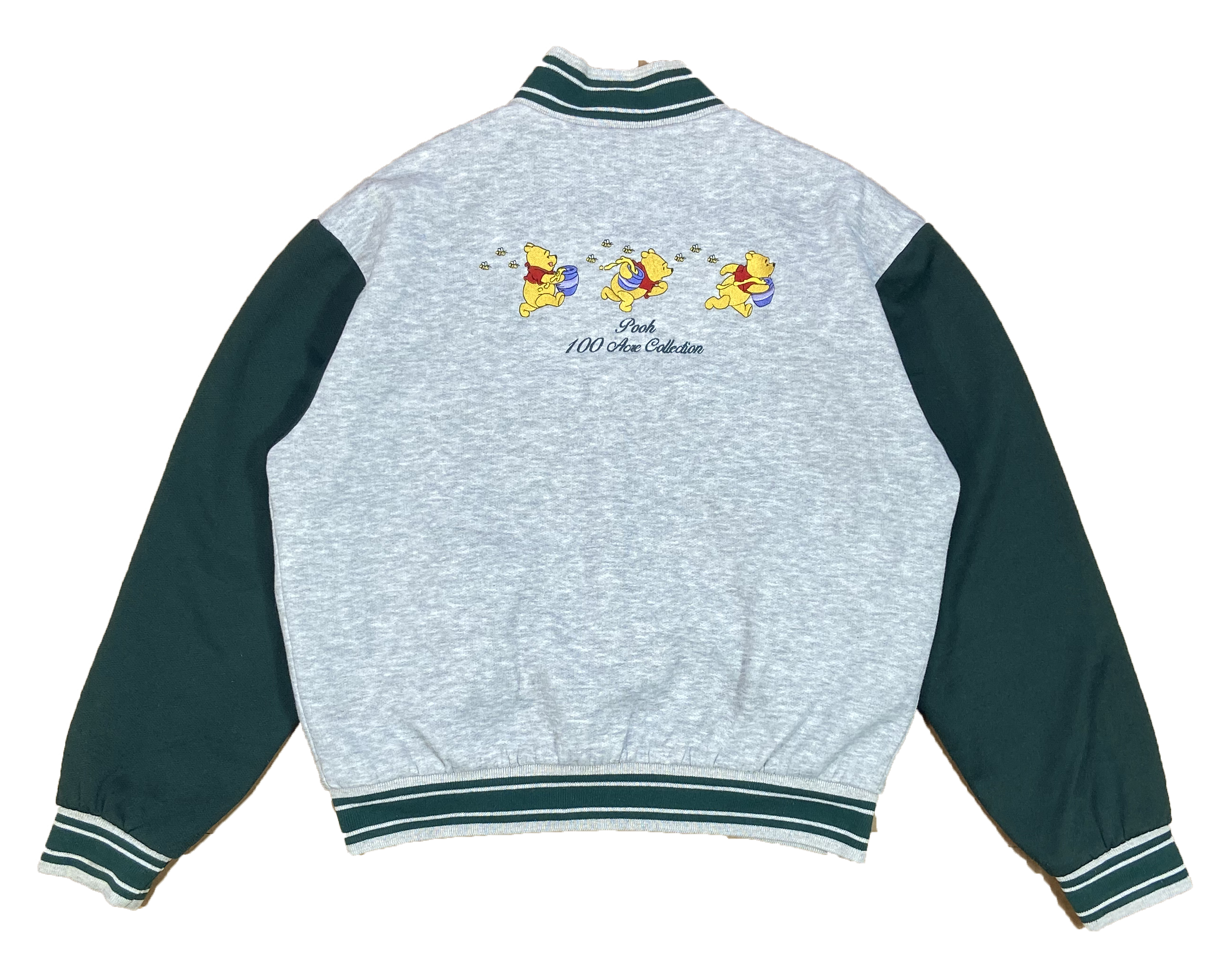 90's Winnie the Pooh Made in USA Disney Vintage Sweat-Jacket / 4424
