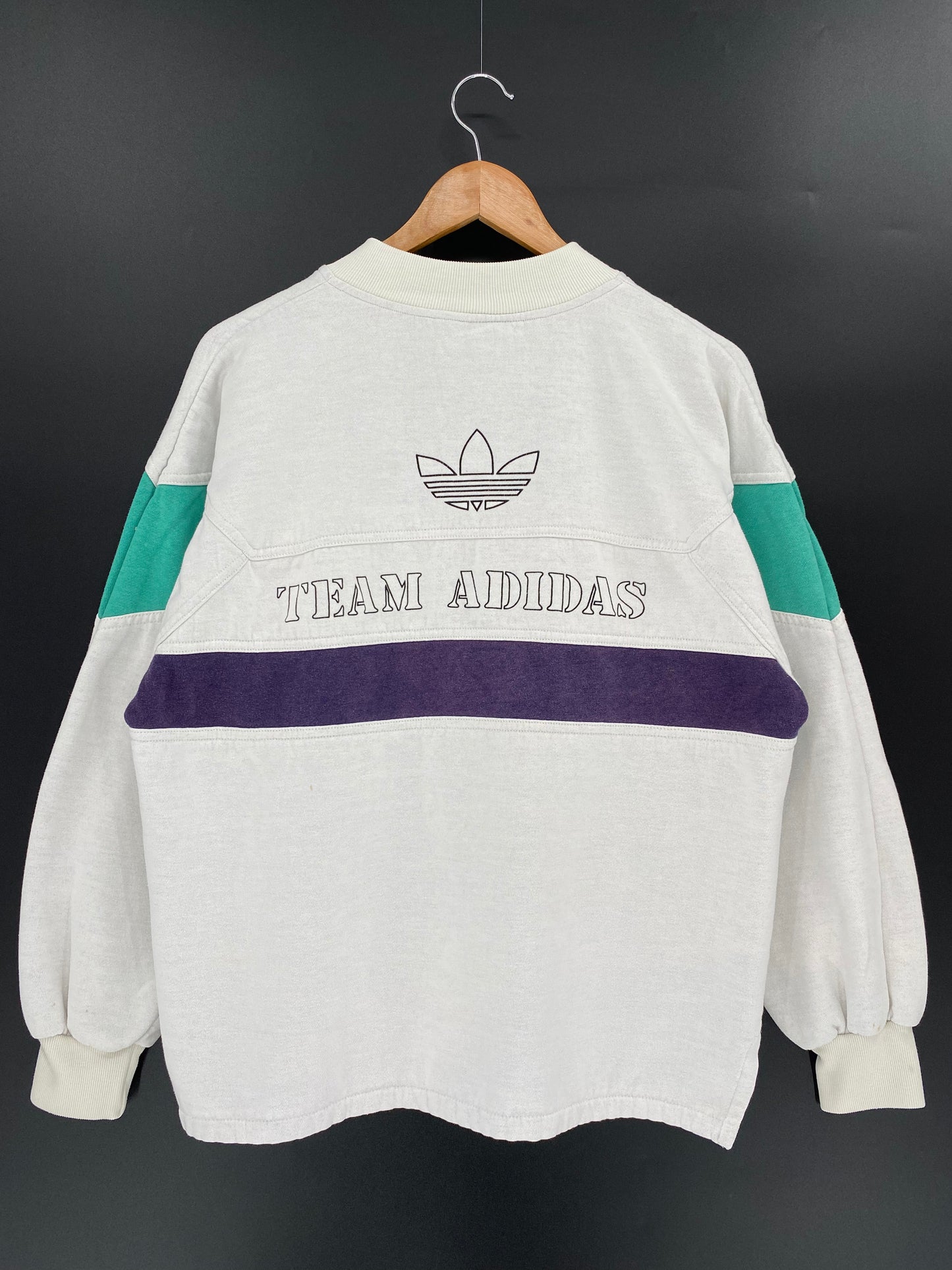 90’s TEAM ADIDAS Size Approx.L Vintage Sweat-Shirt / K646
