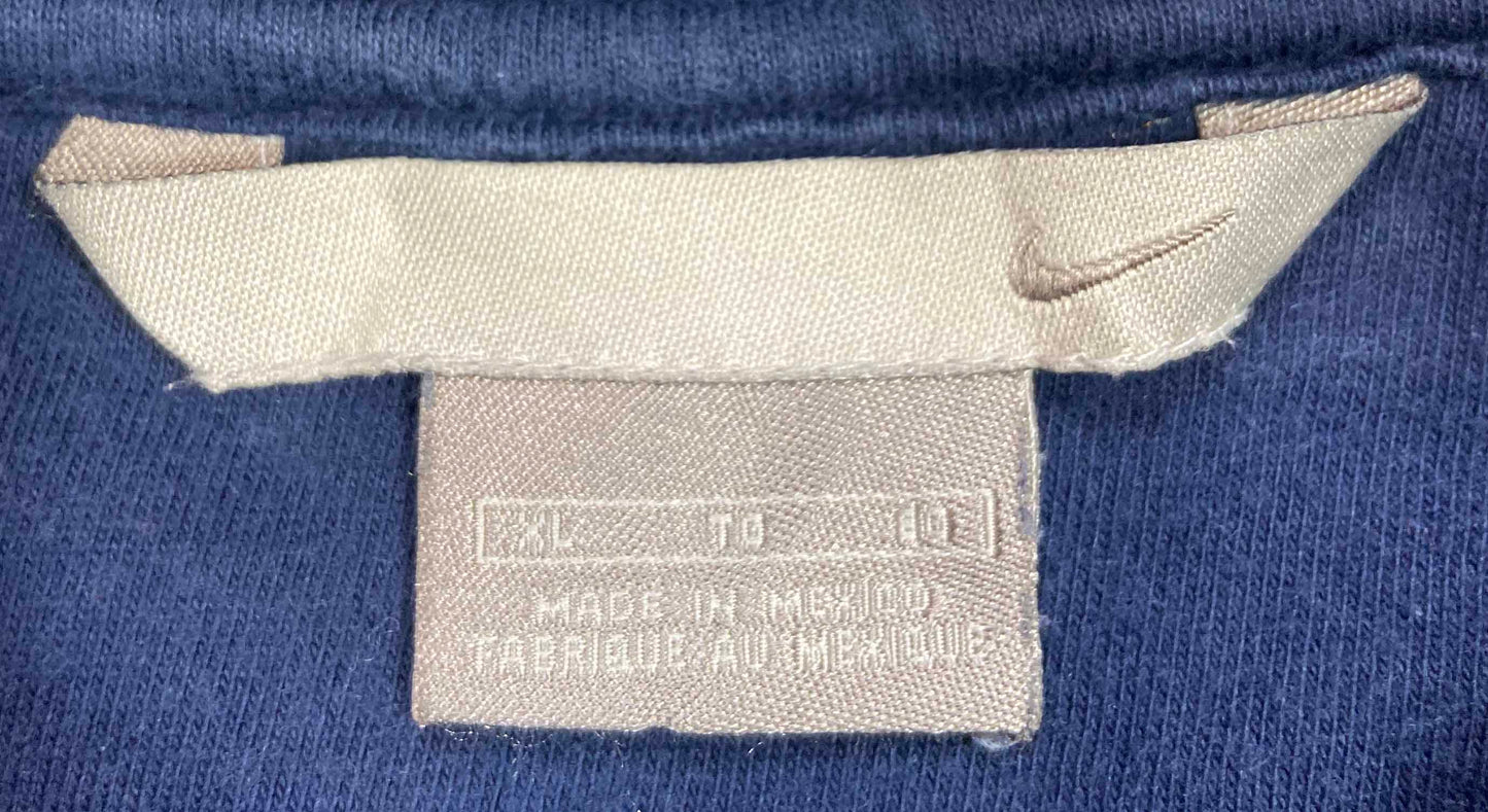 00' Nike Center Logo Vintage Hoodie Sweat-Shirt / 4429