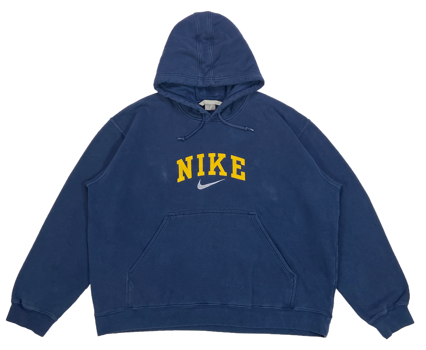 00' Nike Center Logo Vintage Hoodie Sweat-Shirt / 4429