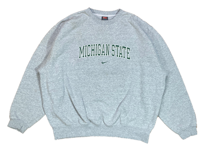 90’s Nike x Michigan State Vintage Sweat-Shirt / 4434