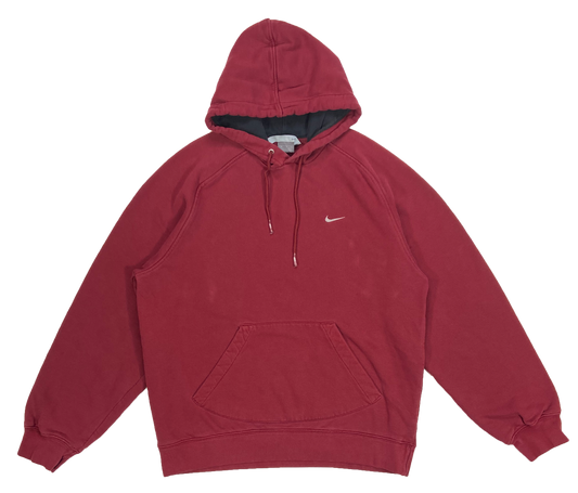 00' Nike Mini Swoosh Vintage Hoodie Sweat-Shirt / 4448