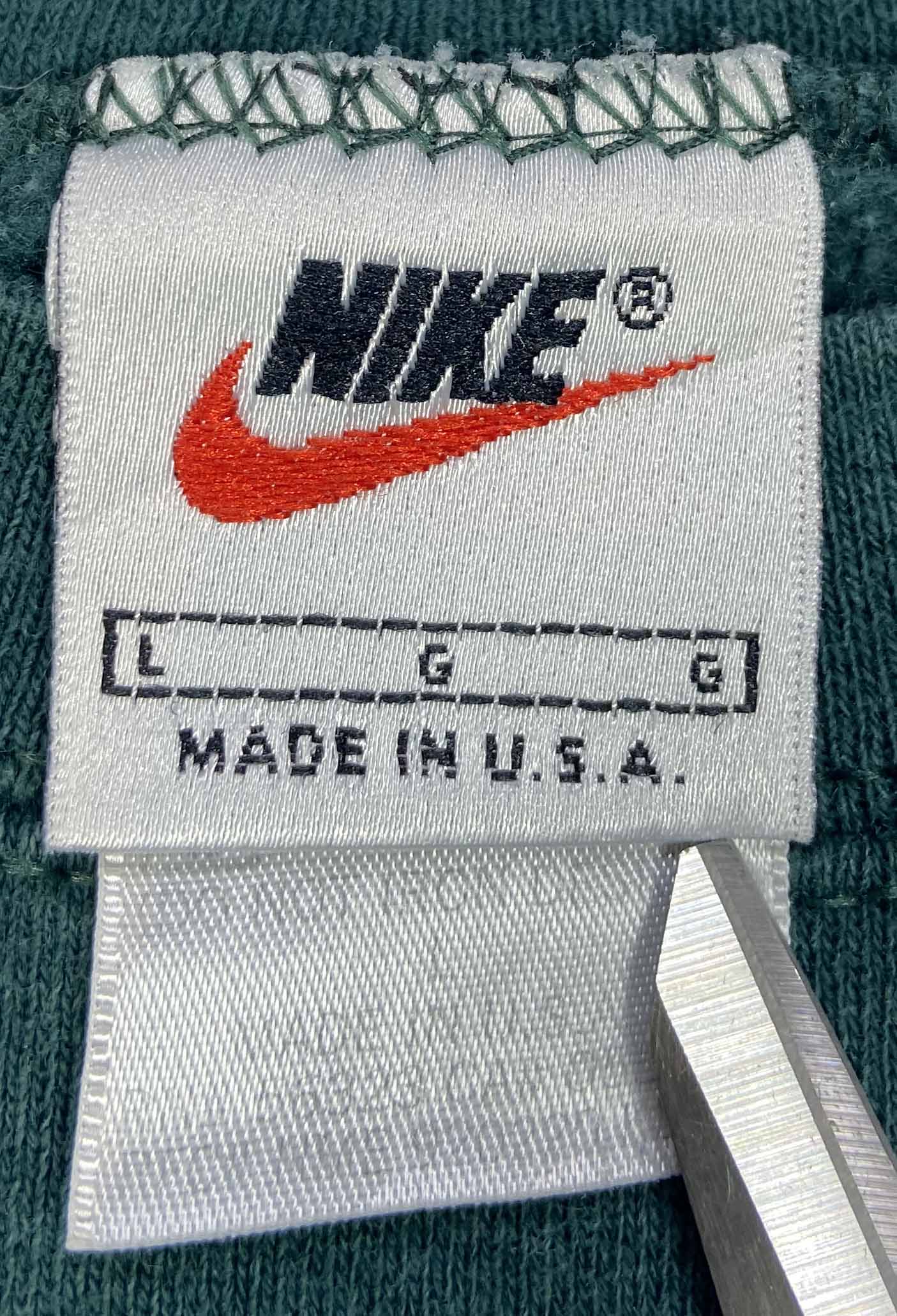 90's Nike Center Logo Made in USA Vintage Sweat-Shirt / 4450