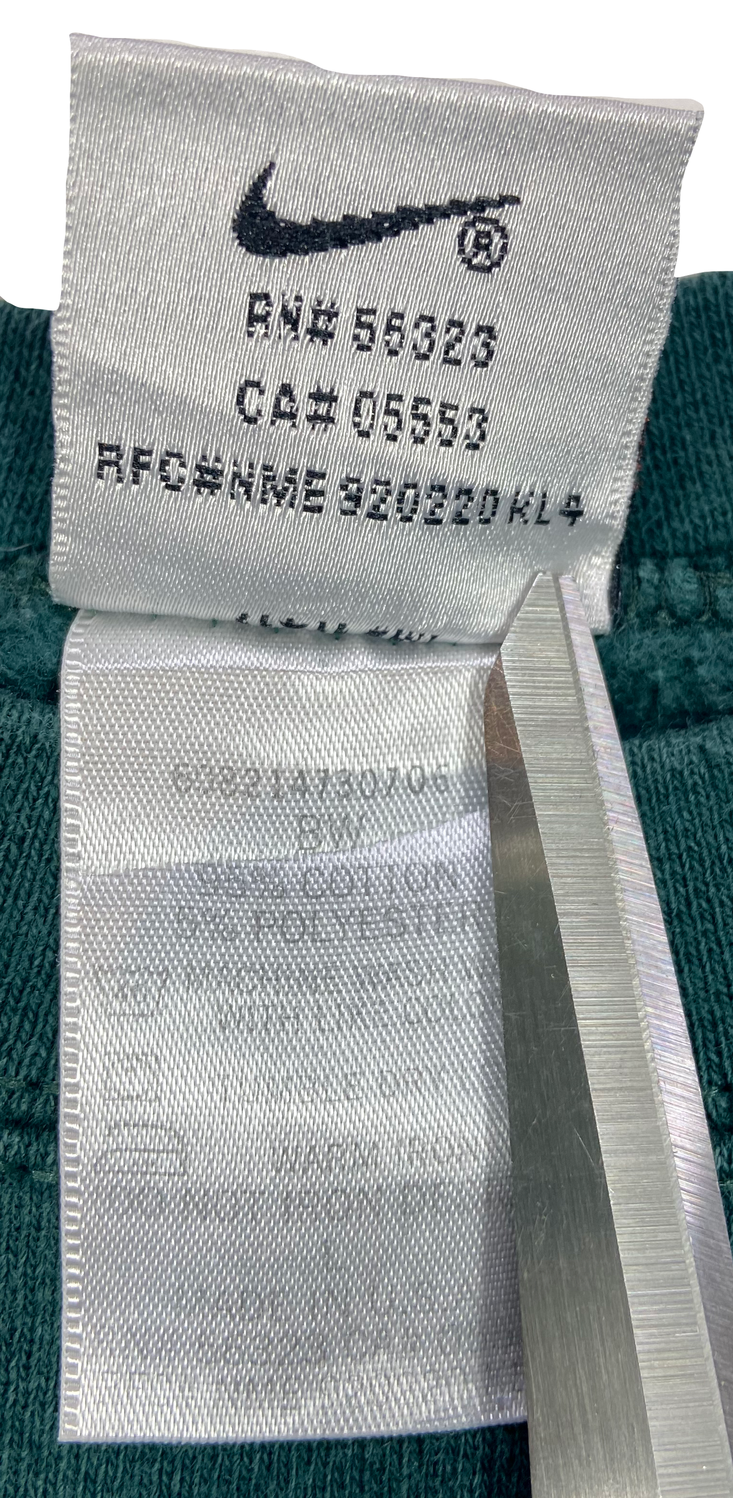 90's Nike Center Logo Made in USA Vintage Sweat-Shirt / 4450