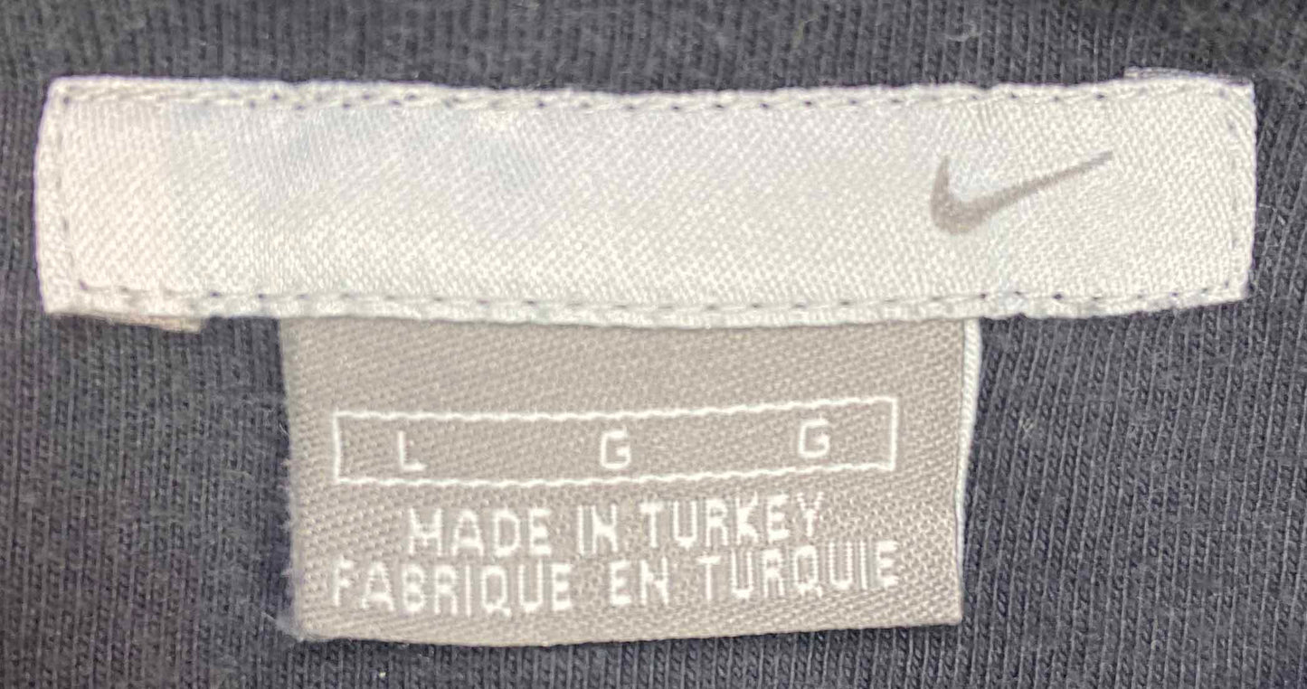 00' Nike Center Logo Vintage Hoodie Sweat-Shirt / 4455