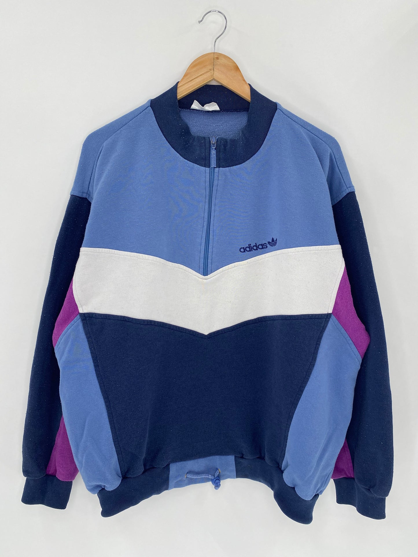 90’s ADIDAS Size L Vintage Sweat-Shirt / 5546