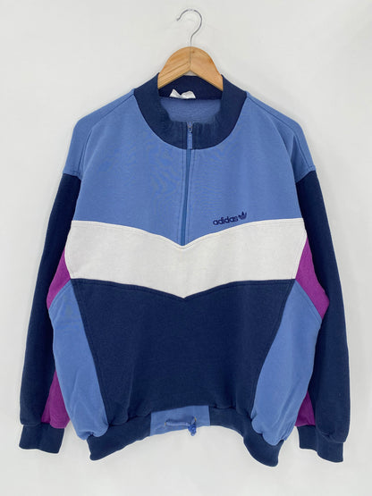 90’s ADIDAS Size L Vintage Sweat-Shirt / 5546