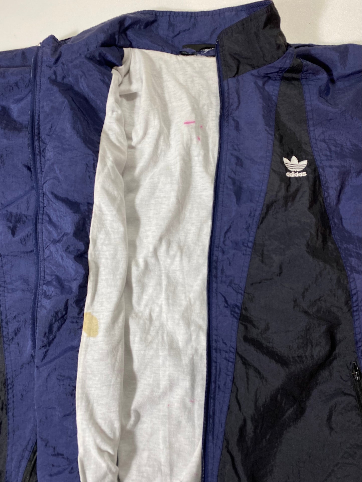 90's ADIDAS Size No Tag (Approx. XL-XXL) Vintage Nylon Jacket  / 7095