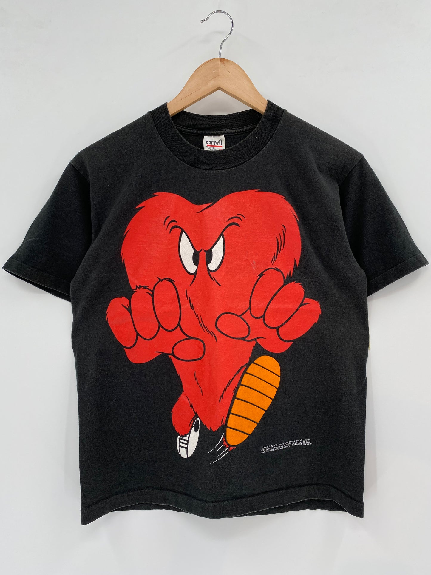 1992' LOONEY TUNES GOSSAMER Made in USA Size M Vintage T-Shirt / K1900